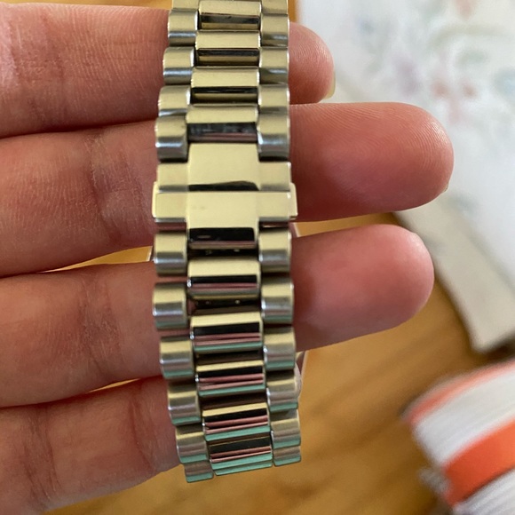 Anne Klein Diamond Swiss Stainless Steel Watch - Picture 3 of 4